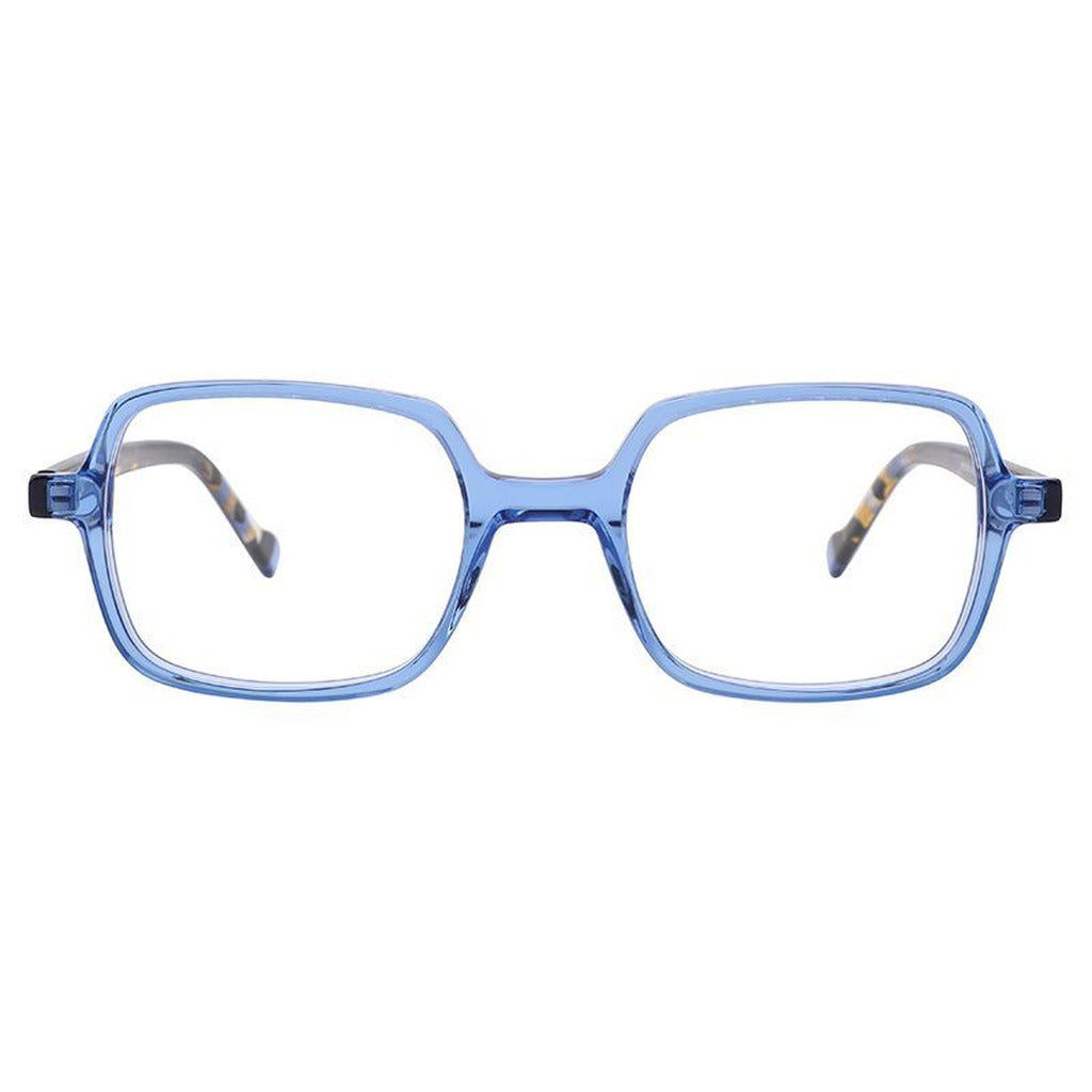 Ayla Rectangle Kids Acetate Frame in Navy – front view – optical frame | Urban Cart Ghana