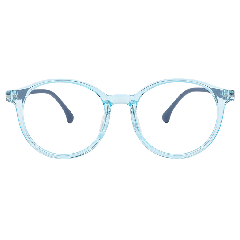 Milo Round Kids Acetate Frame in Navy – front view – optical frame | Urban Cart Ghana
