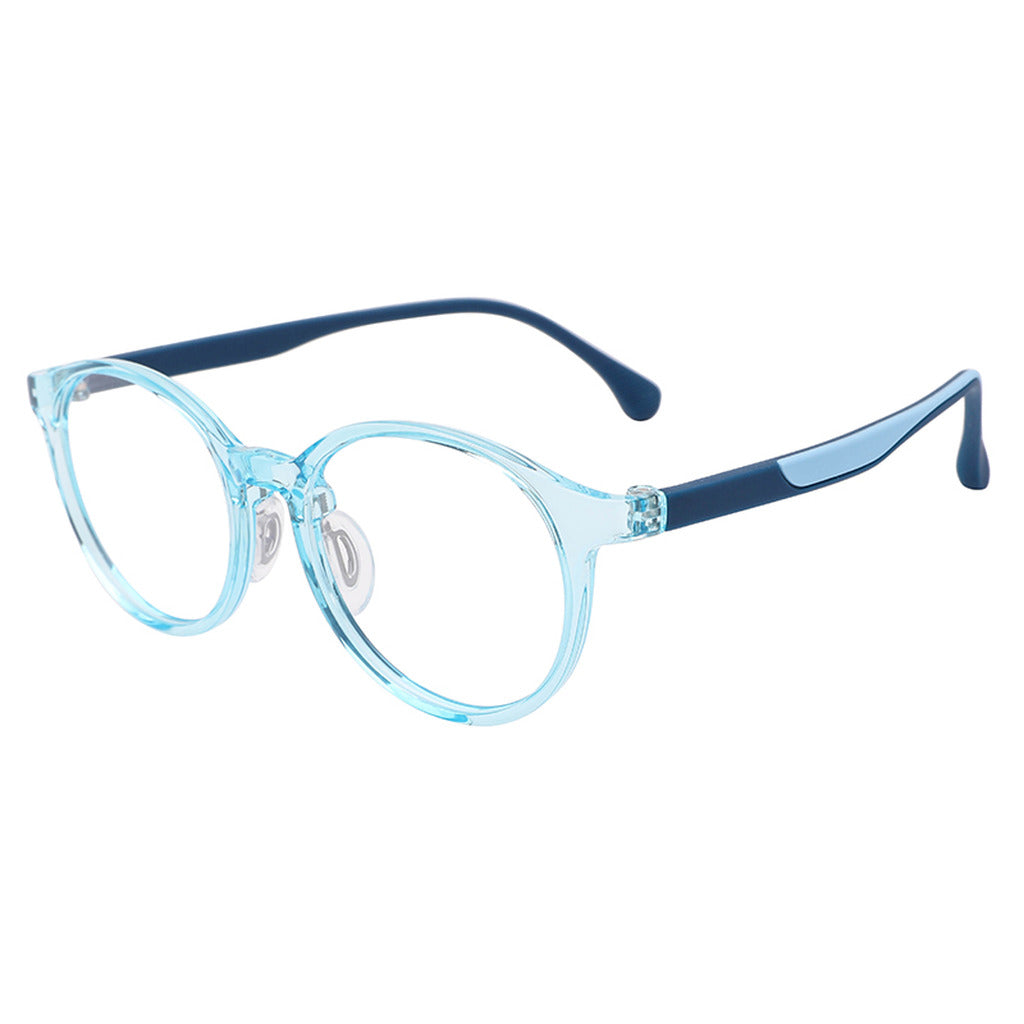Milo Round Kids Acetate Frame in Navy – side view – optical frame | Urban Cart Ghana