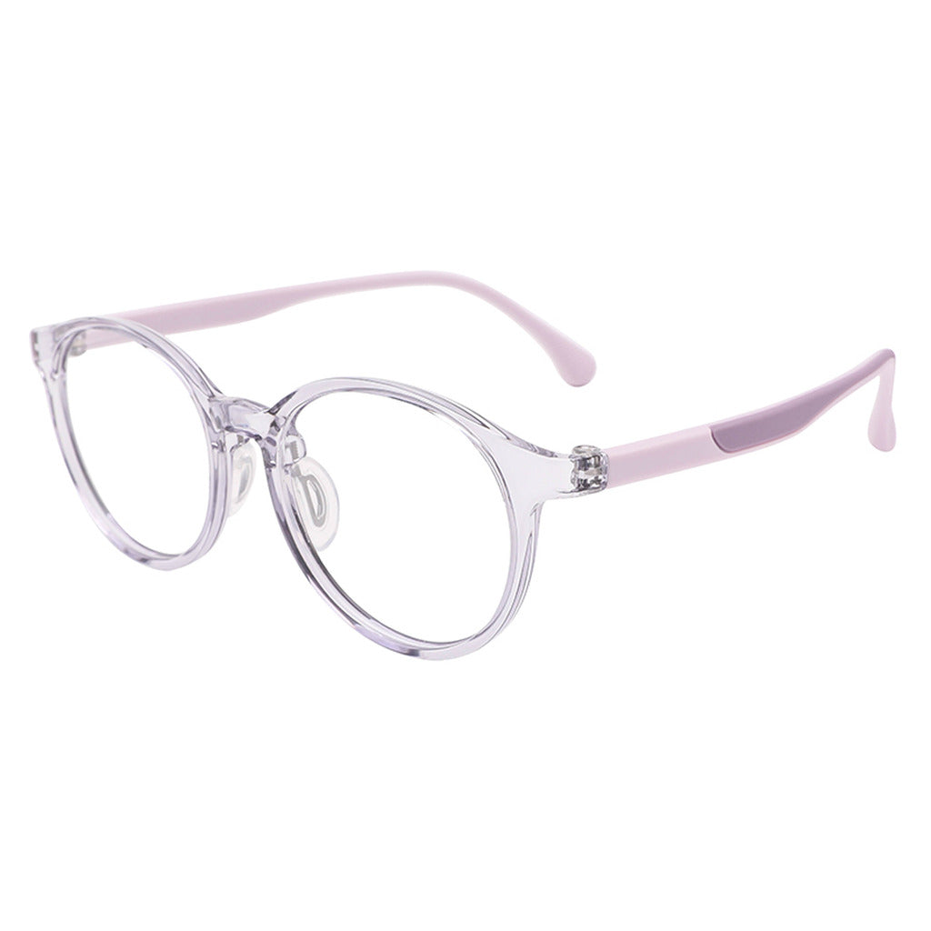 Milo Round Kids Acetate Frame in Violet – side view – optical frame | Urban Cart Ghana