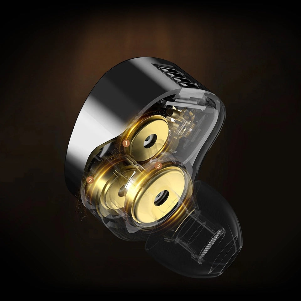 KZ Vader Pro – Triple dynamic drivers – IEM Earphones | Urban Cart Ghana