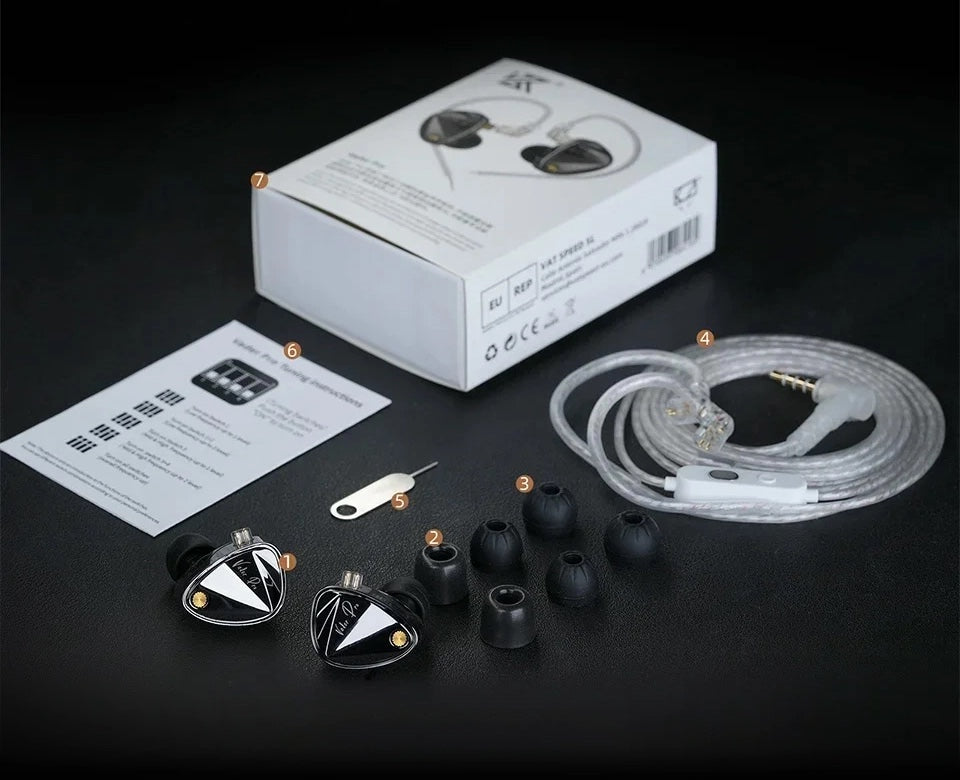 KZ Vader Pro – In the box – IEM Earphones | Urban Cart Ghana