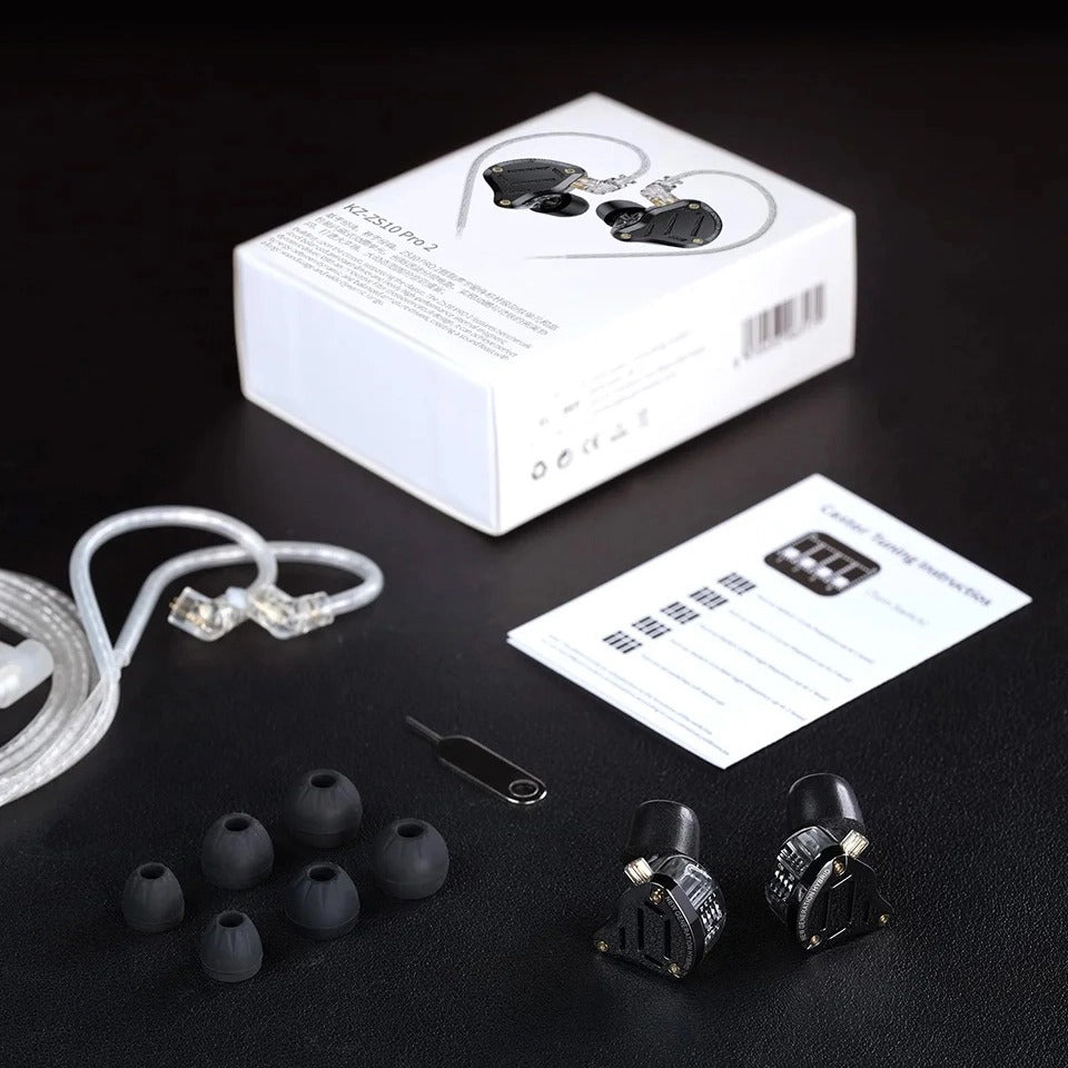 KZ ZS10 Pro 2 – In the box – IEM Earphones | Urban Cart Ghana