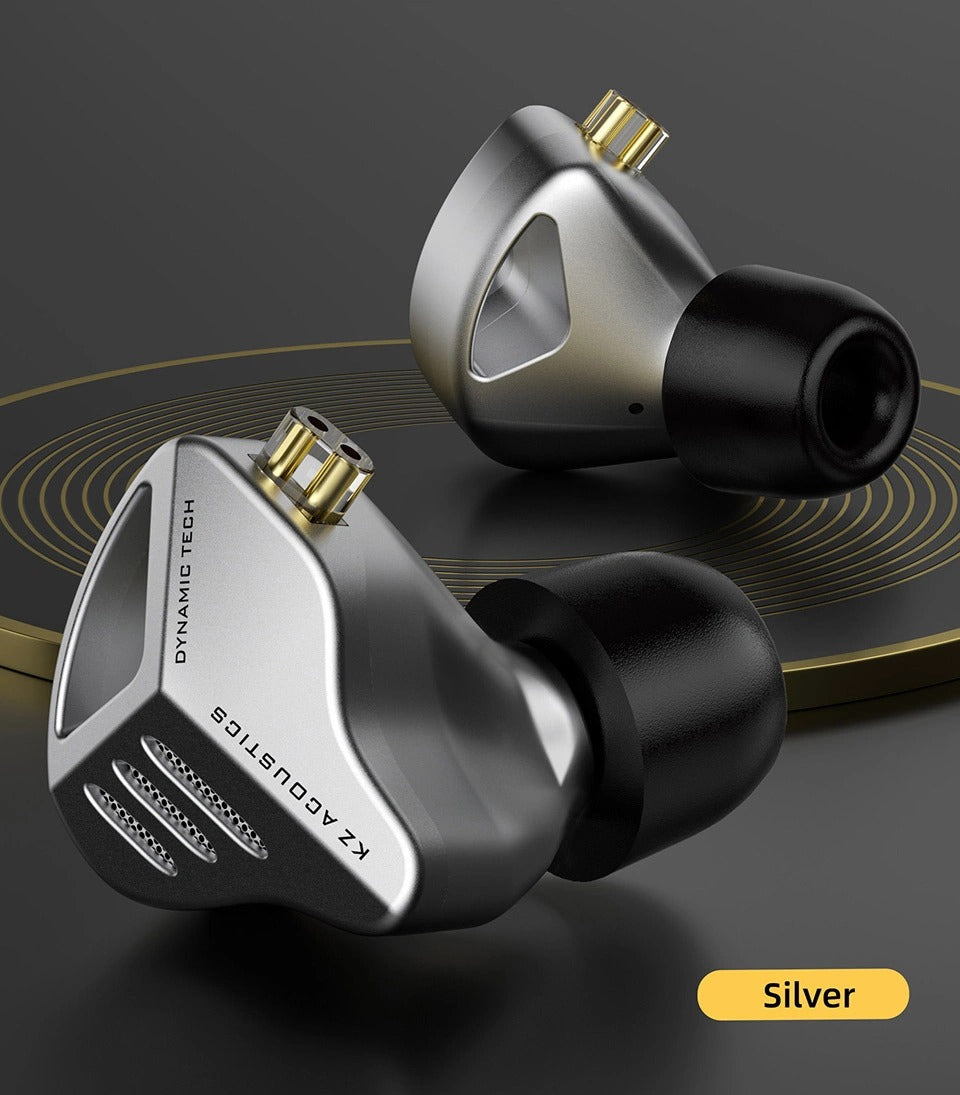 KZ ZVX – Silver – IEM Earphones | Urban Cart Ghana