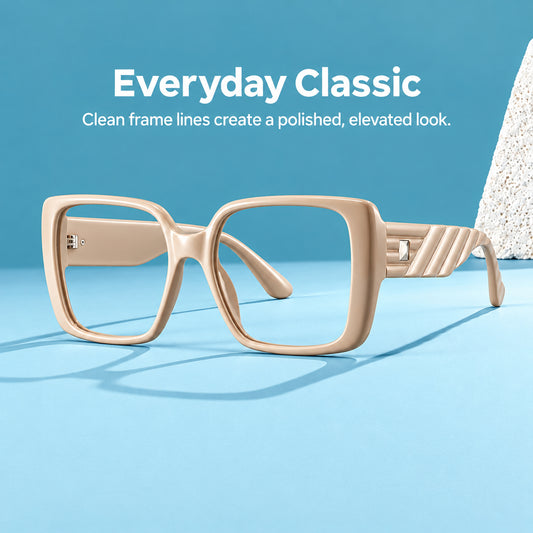 Jay Nude Bold Frame