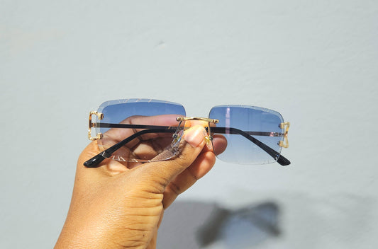 SUN170 Unisex Rimless Glasses