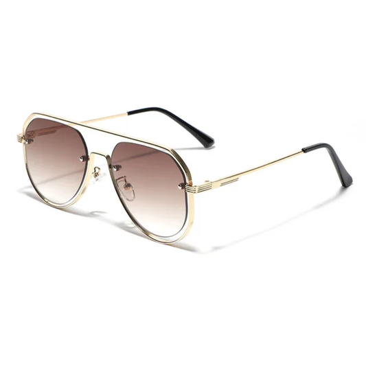 AJ Unisex Aviator Sunglasses