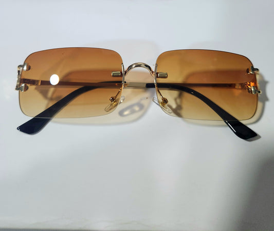 SUN169 Unisex Rimless Glasses