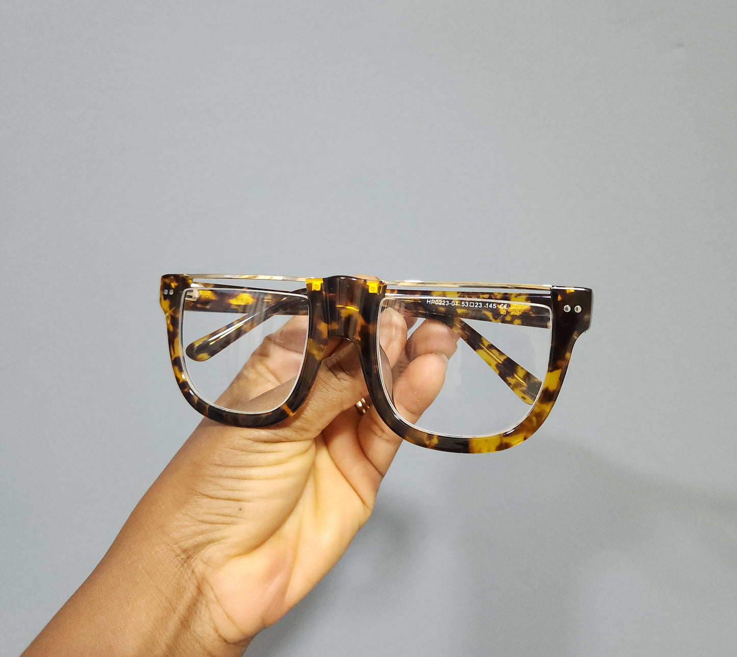 ACE228 Unisex Oversized Acetate Frame
