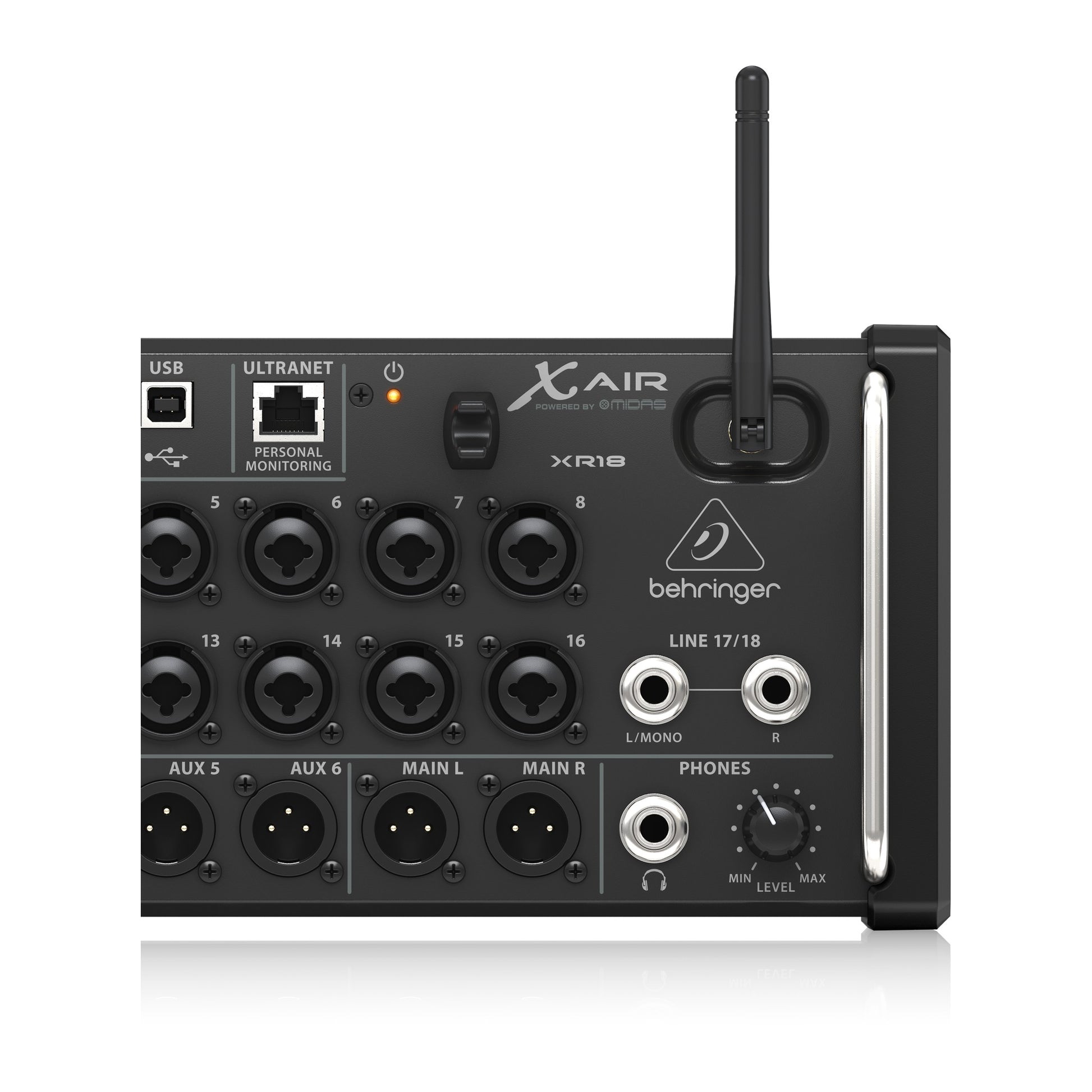Behringer XR18 – aux outputs, main outs and phones section | Urban Cart Ghana