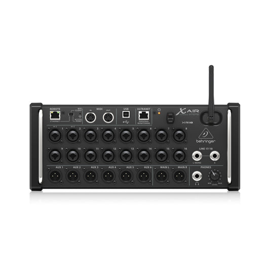 Behringer XR18 18-input digital rack mixer – full product view | Urban Cart Ghana